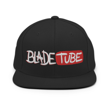 BladeTube - Black Snapback Hat image